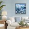 Stupell Industries Strong Crashing Waves on Beach Floating Frame, design by Kate Jarvik Birch
